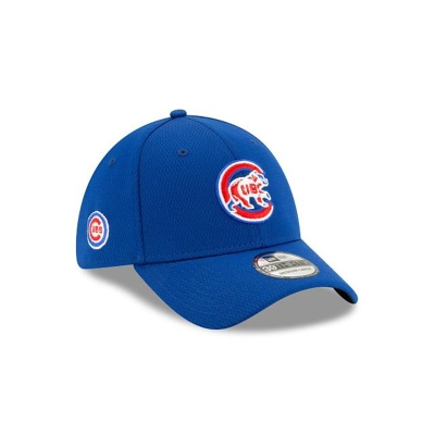 Chicago Cubs Gorra | New Era MLB 2021 Spring Training 39thirty Stretch Fit Cap Mexico - Azules